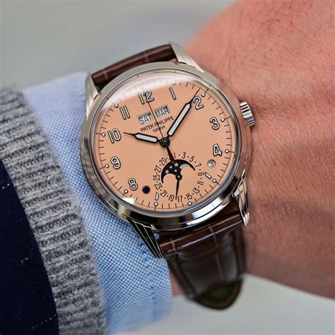 patek philippe ref 5320g price|patek philippe salmon dial.